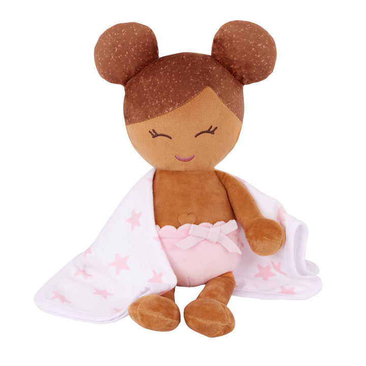 Poupée de bain - Cheveux brun - LullaBaby