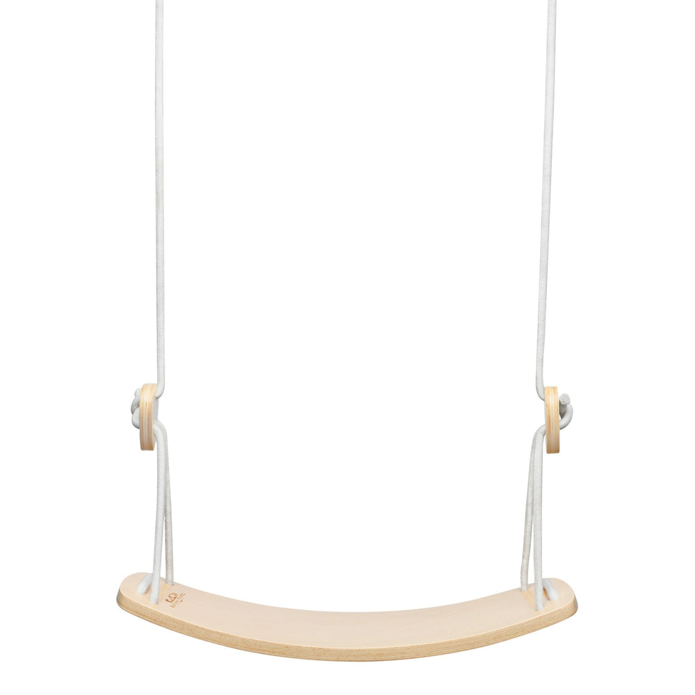 Balançoire en bois pour enfant Kinderfeets Mlle et Coco