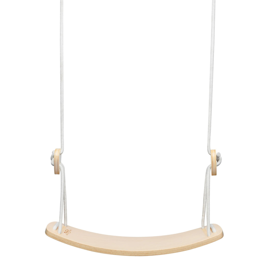 Balançoire en bois pour enfant Kinderfeets Mlle et Coco