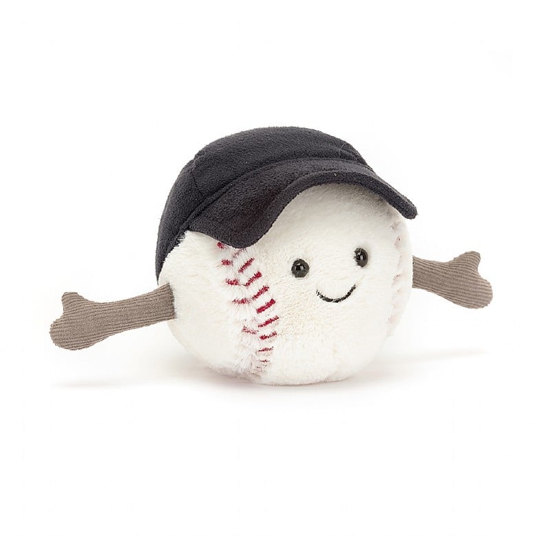 peluche petite balle baseball jellycat toutou jouet enfant 