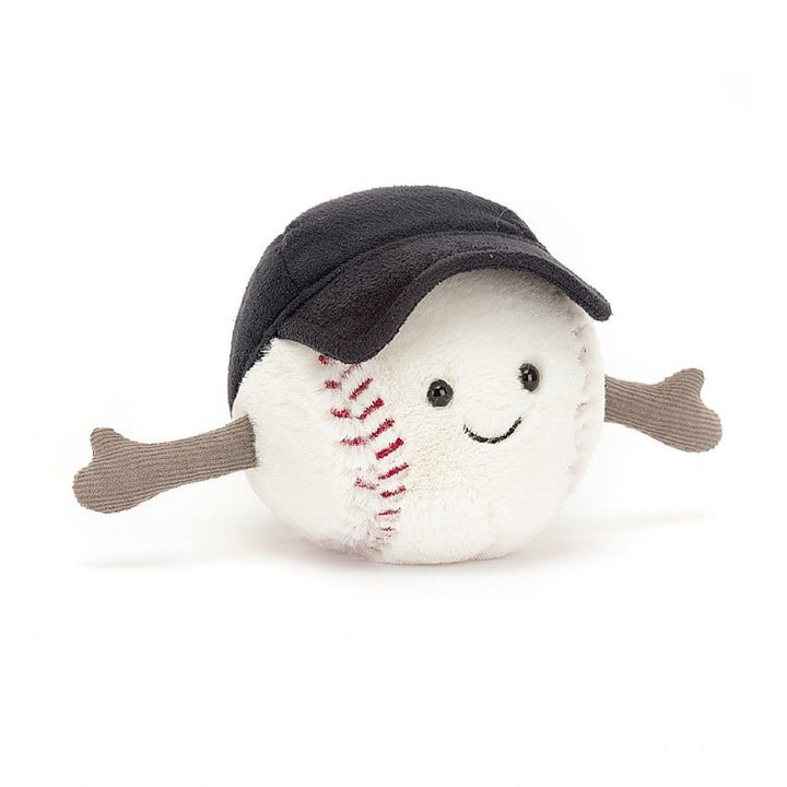 peluche petite balle baseball jellycat toutou jouet enfant 