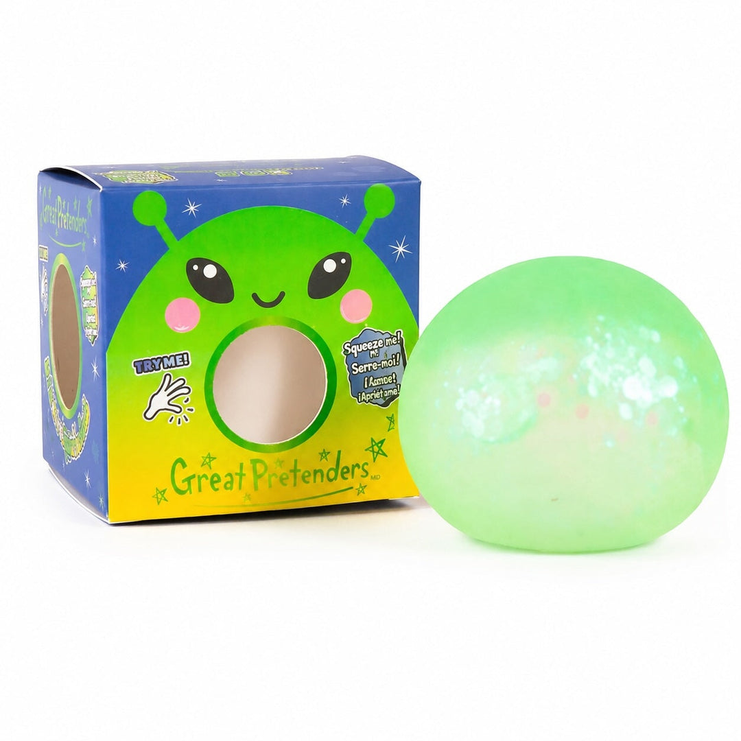 Balle anti-stress paillettes Plusieurs modèles Great Pretenders Mlle et Coco