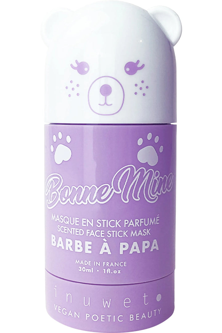 masque en bâton inuwet barbe à papa vegan cosmétique enfant