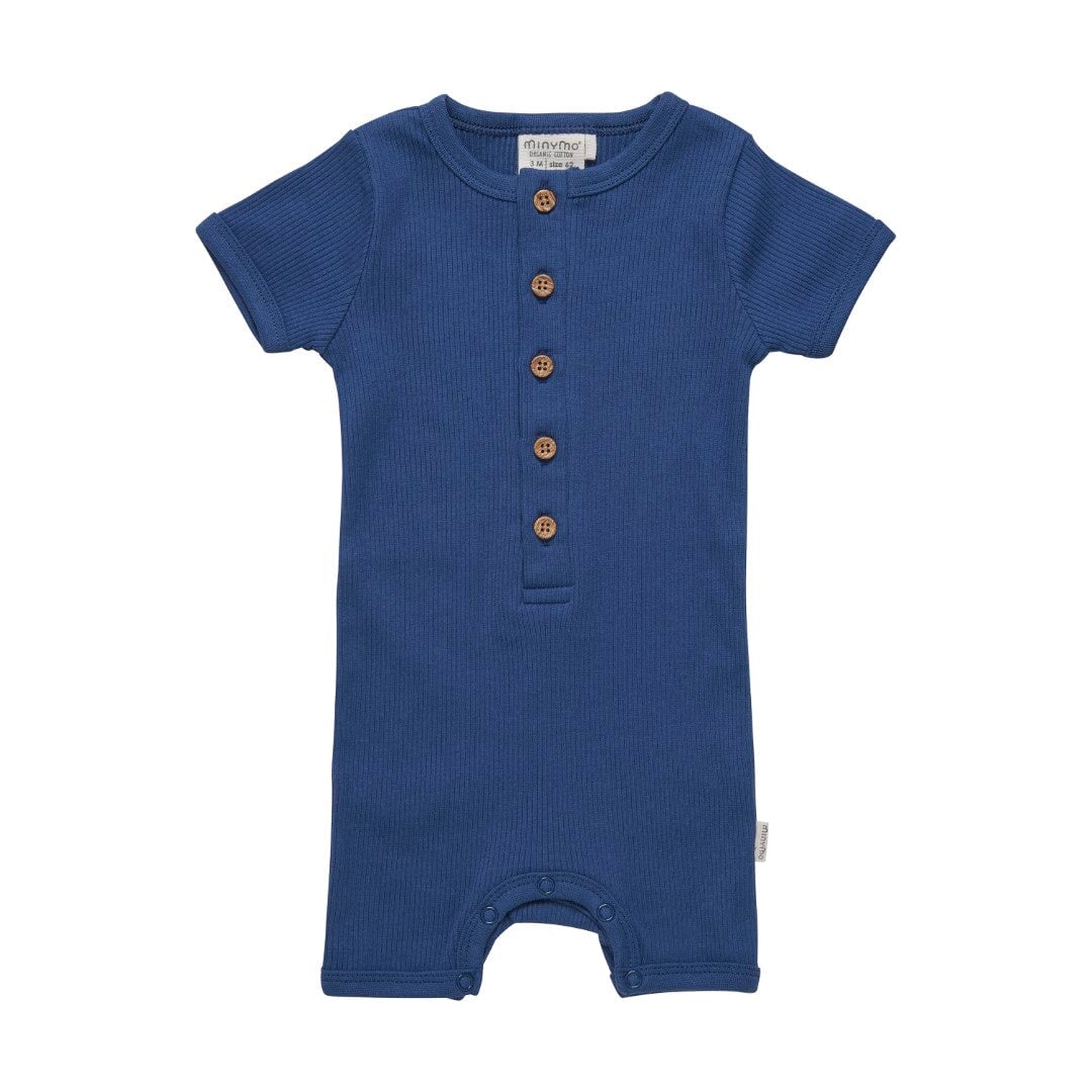 Barboteuse - Bleu - Minymo Vêtements (échantillons) Minymo 