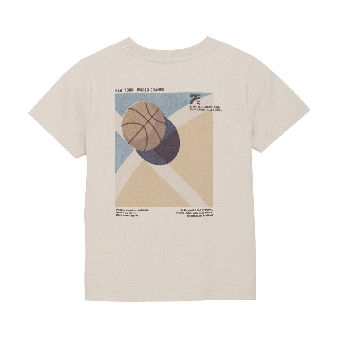 chandail basketball daily seven sable manches courtes Mlle et Coco