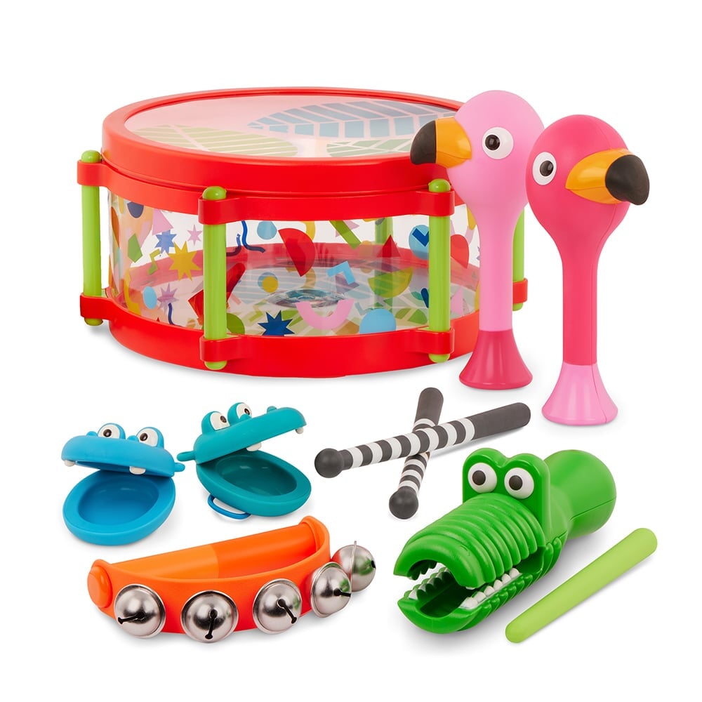 Ensemble tambour musical  Animal Jamboree  Battat