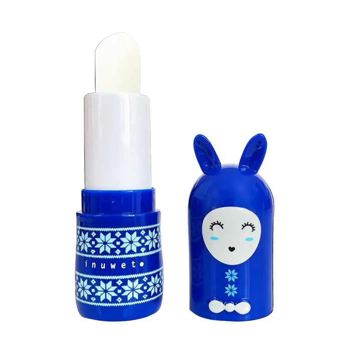 Baume à lèvres végan flocon Noël Fraise Inuwet Mlle et Coco