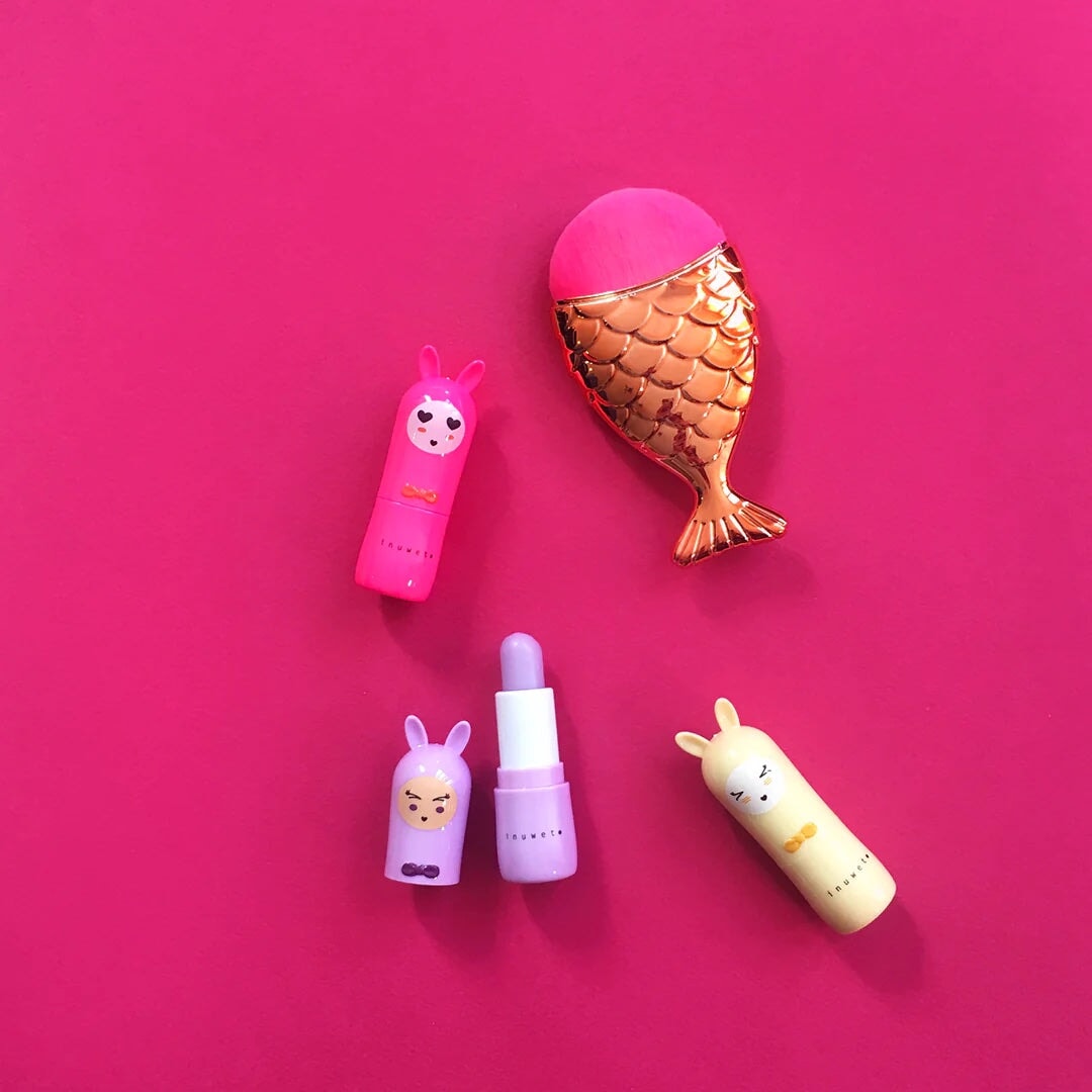 baume lèvre cerise vegan Inuwet cosmétique enfant liptick