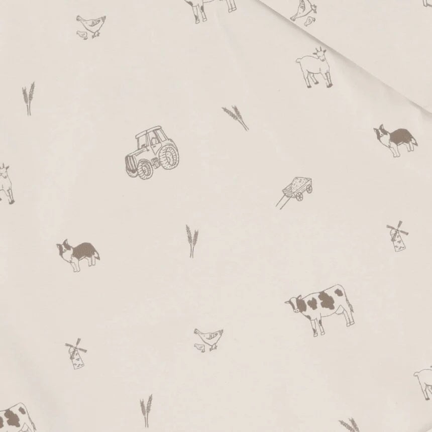 bavettes manches longues ferme Micasso accessoire bébé Mlle et Coco