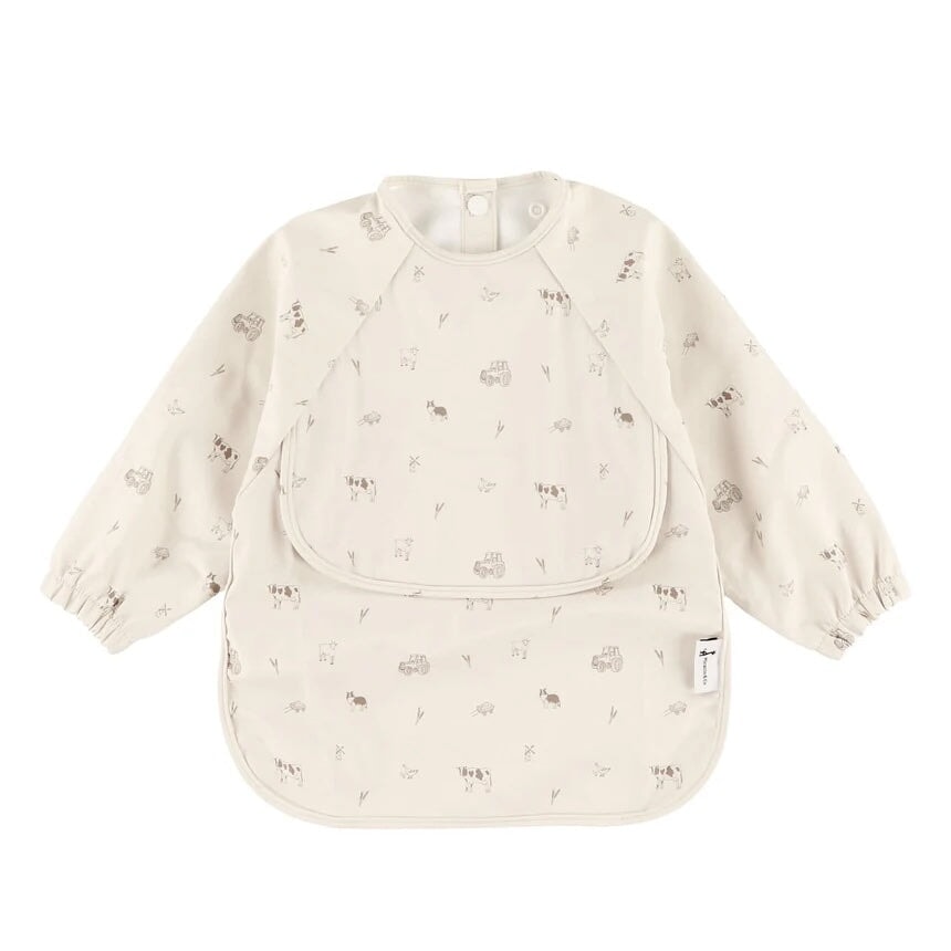 bavettes manches longues ferme Micasso accessoire bébé Mlle et Coco