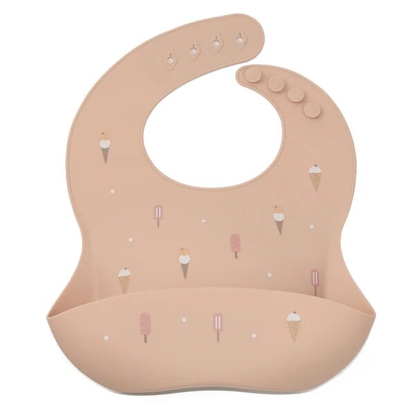 bavette silicone nouka crème glacée