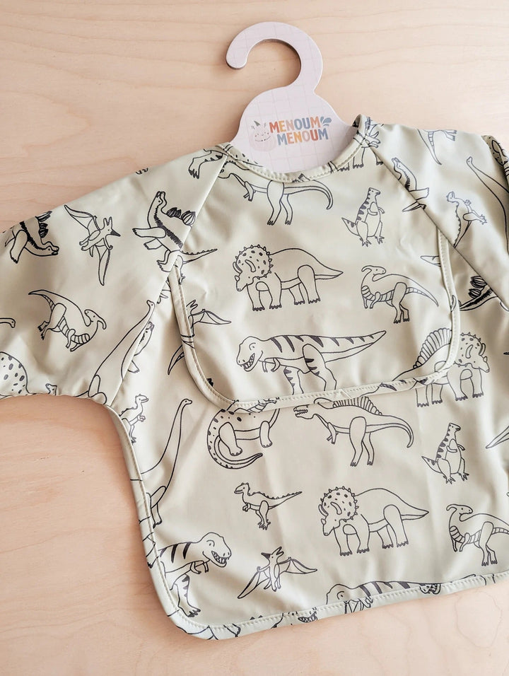 bavoir Menoum Menou motifs dinosaures, essentiel touts petit