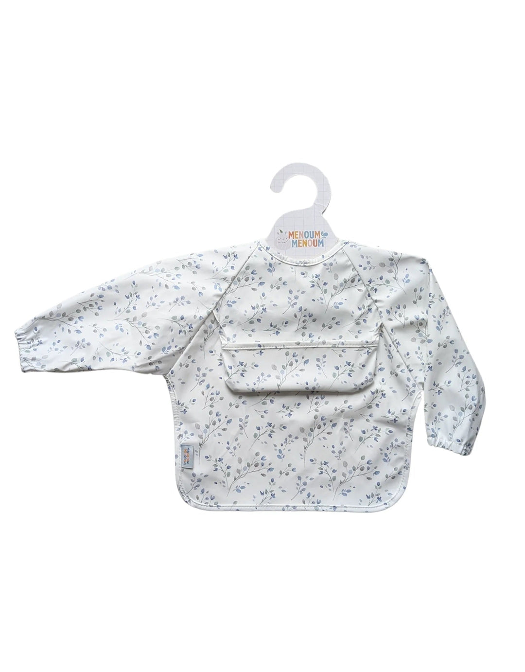 bavoir Menoum Menoum motifs fleurs délicates, essentiel touts petits