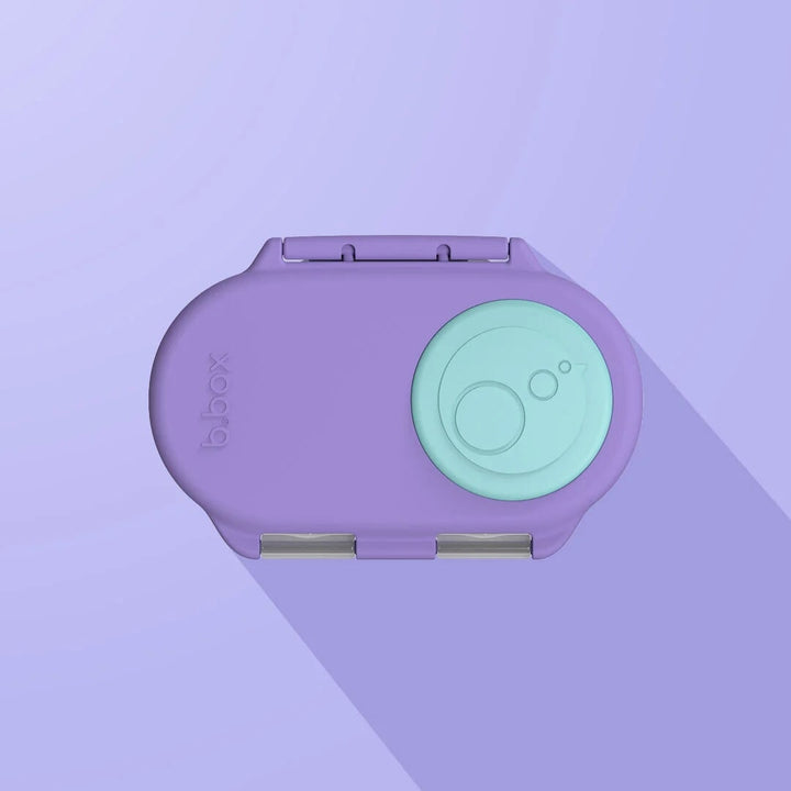 boitier à collation b.box mauve aqua accessoire enfant repas