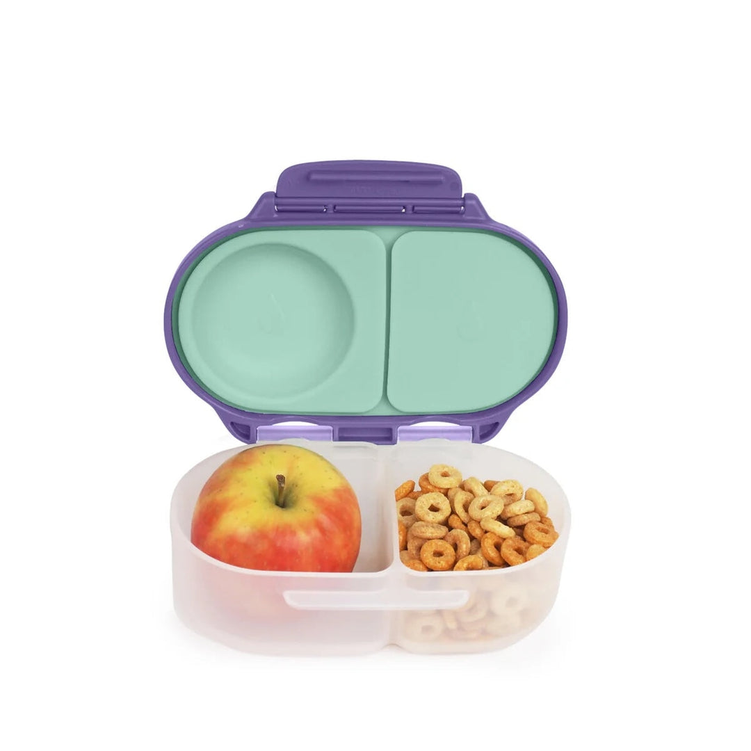 boitier à collation b.box mauve aqua accessoire enfant repas