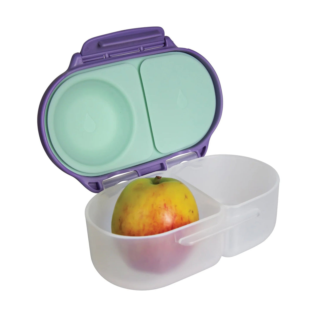 boitier à collation b.box mauve aqua accessoire enfant repas