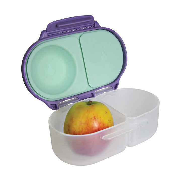 boitier à collation b.box mauve aqua accessoire enfant repas
