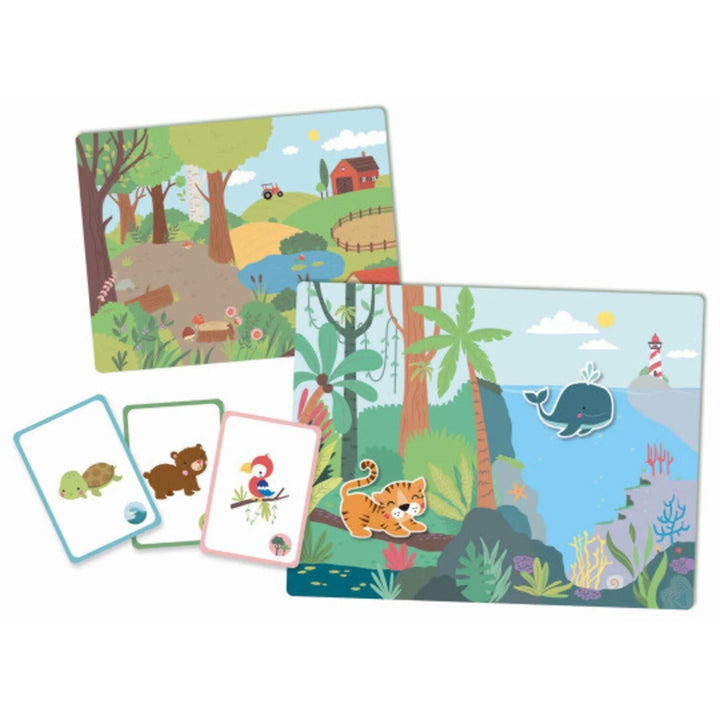 Mon petit coffret aimanté les bébés animaux Auzou
