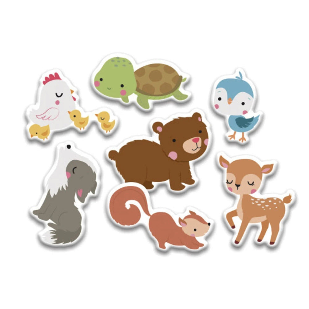 Mon petit coffret aimanté les bébés animaux Auzou