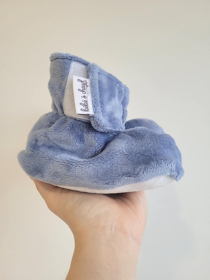 bebe ô chaud pantoufles denim Mlle et Coco