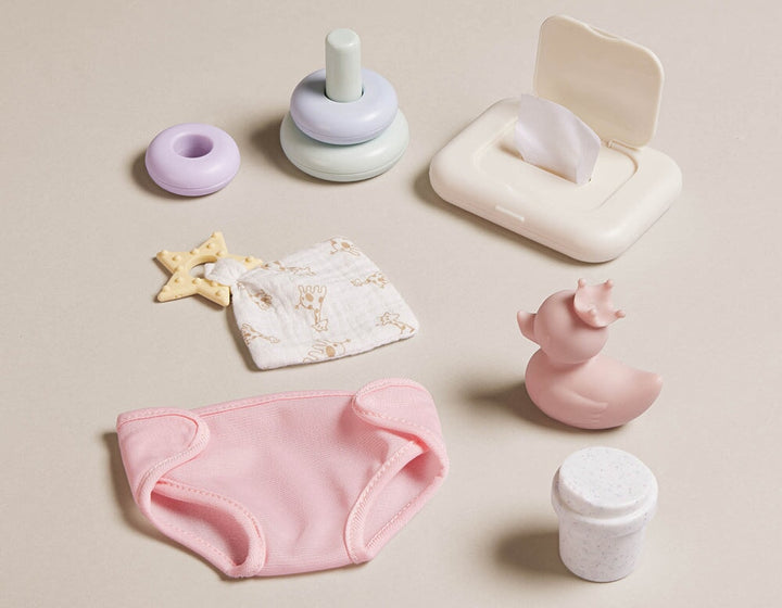 ensemble de jeu et soin LullaBaby Mlle et Coco jouet