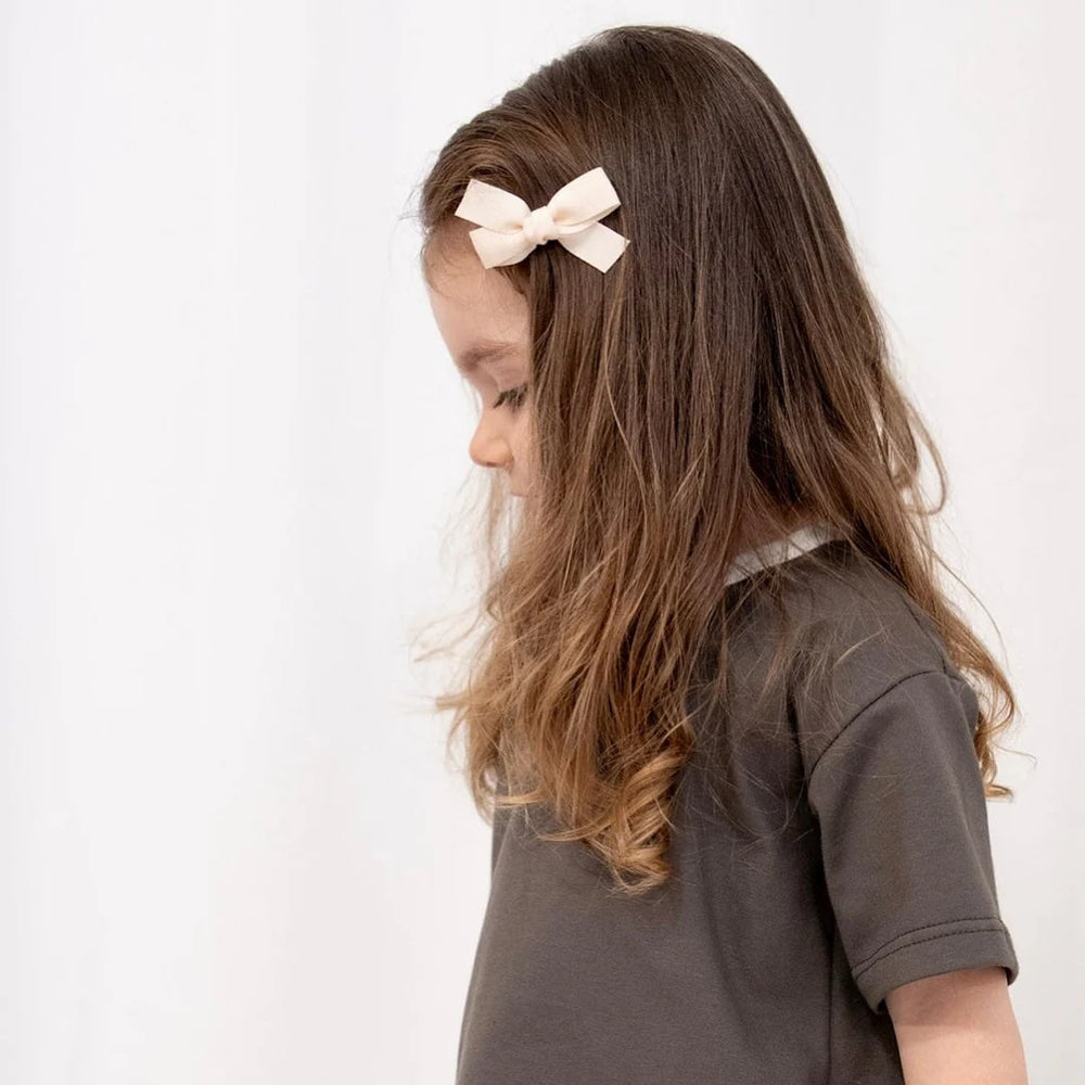 Boucles à cheveux sur pince Beige/brun Ananas & Co.