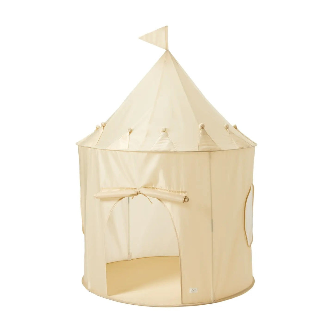 tente de jeu beige château sprout enfant Mlle et Coco