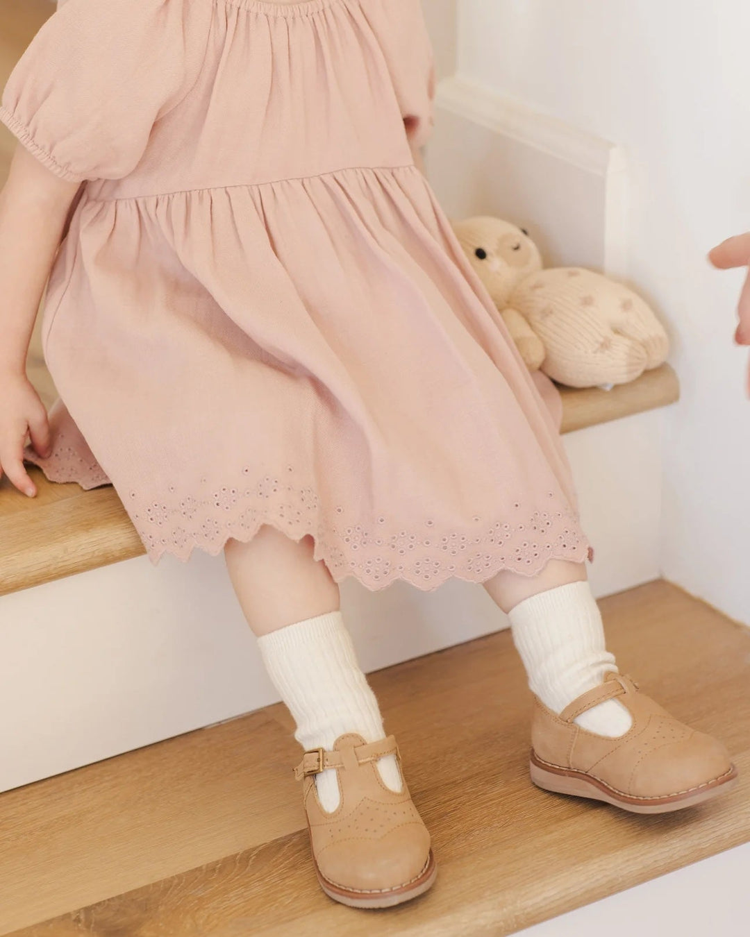 Robe et culotte assortie Bella rose Quincy Mae Mlle et Coco