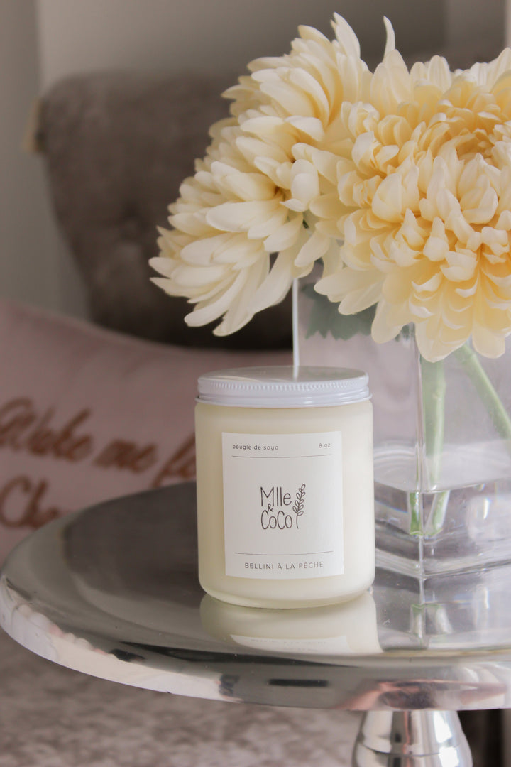 chandelle bellini pêche Mlle et Coco maison accessoire