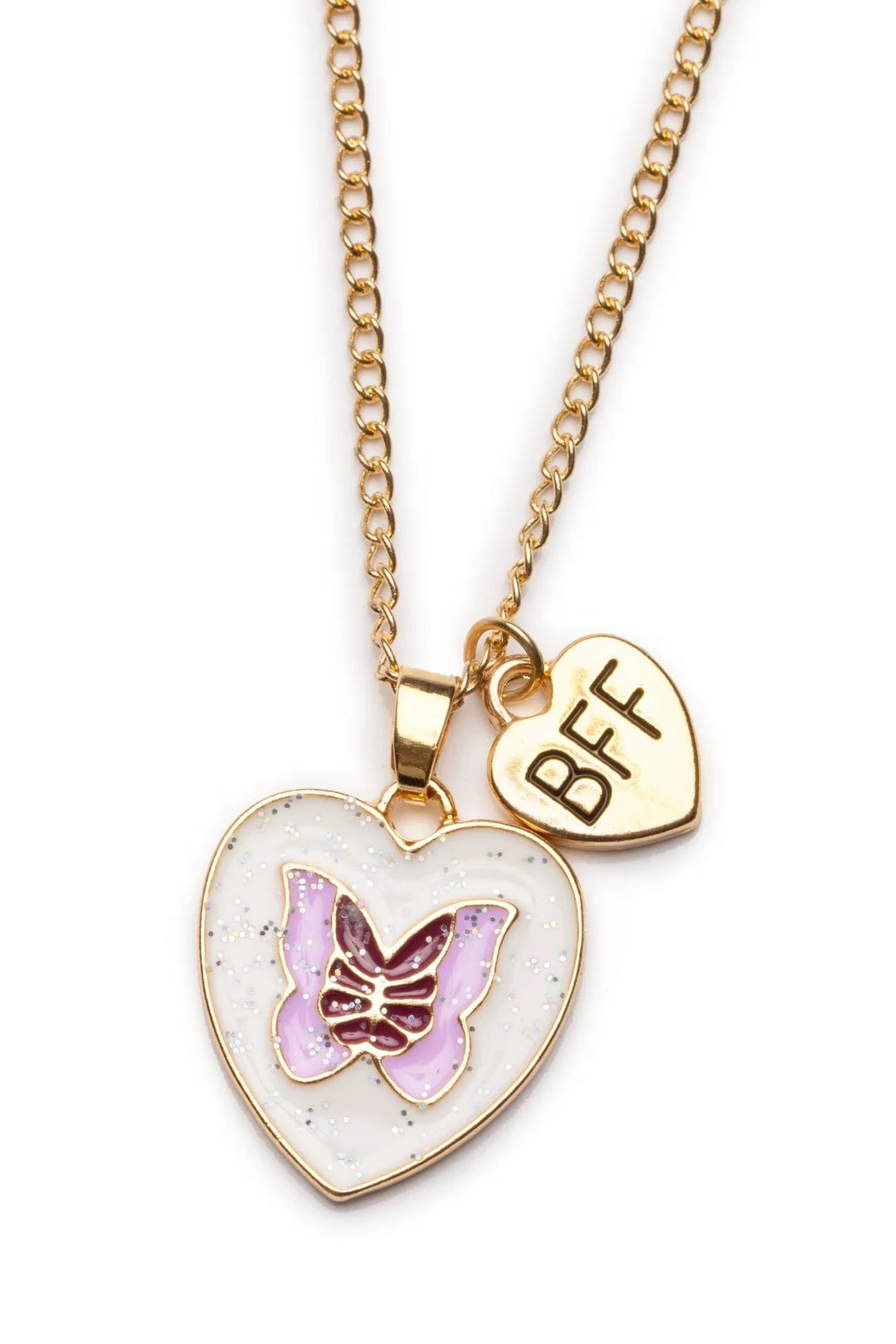 collier bff coeur papillon collier bijou enfant Great Pretenders