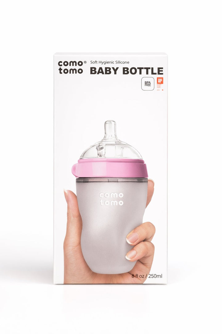 Soft bottle - Pink 8 oz - Como tomo