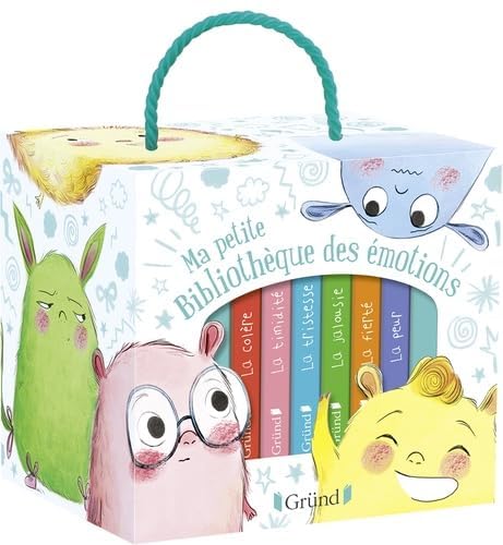 Ma petite bibliothèque des émotions livres Gründ Québec Mlle et Coco