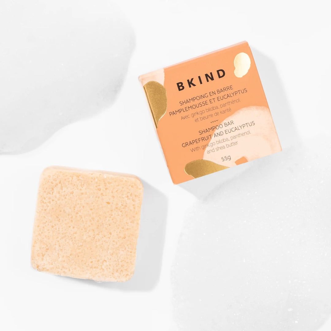 Shampoing en barre pour cheveux normaux  et à tendance grasse Bkind Mlle et Coco
