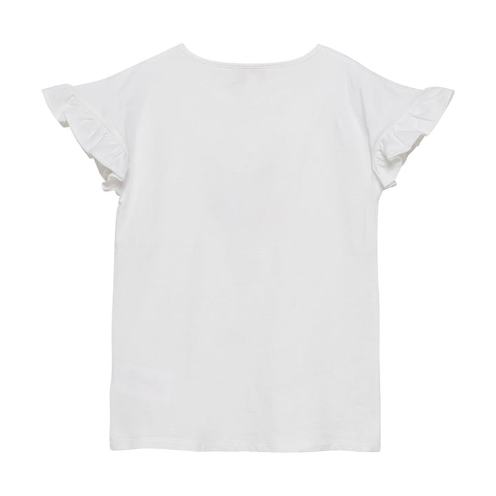 T-shirt citron blanc Creamie Mlle et Coco vêtement enfant