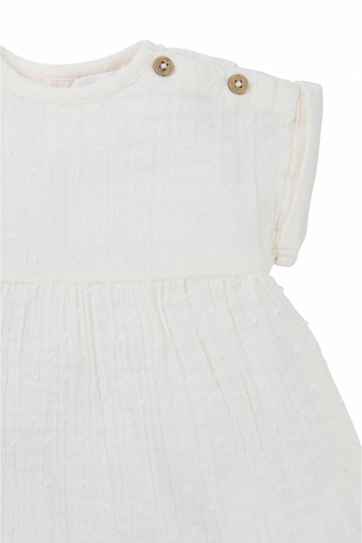 robe blanche manches courtes Merrill Noppies Mlle et Coco
