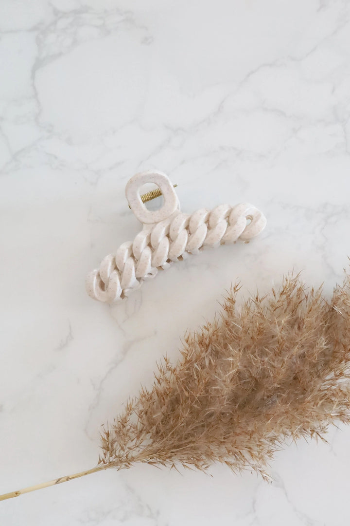 pince cheveux fibre blé avoine accessoire Rose maternité Mlle Coco