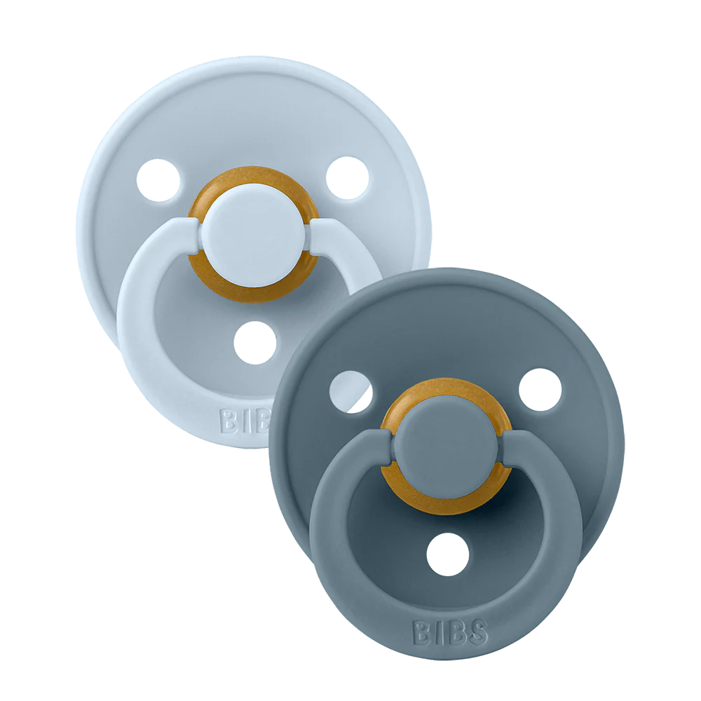 suce bibs tétine anatomique baby blue petrol Mlle et Coco
