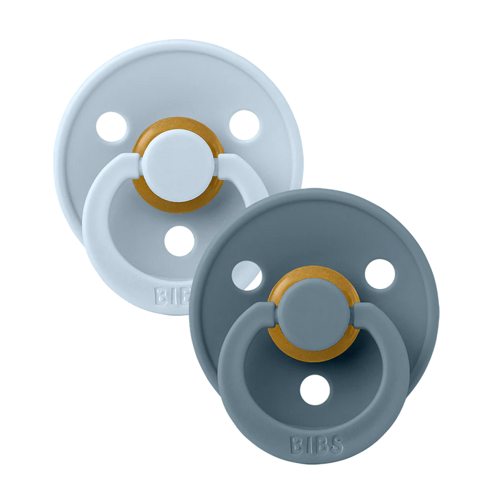 suce bibs tétine anatomique baby blue petrol Mlle et Coco