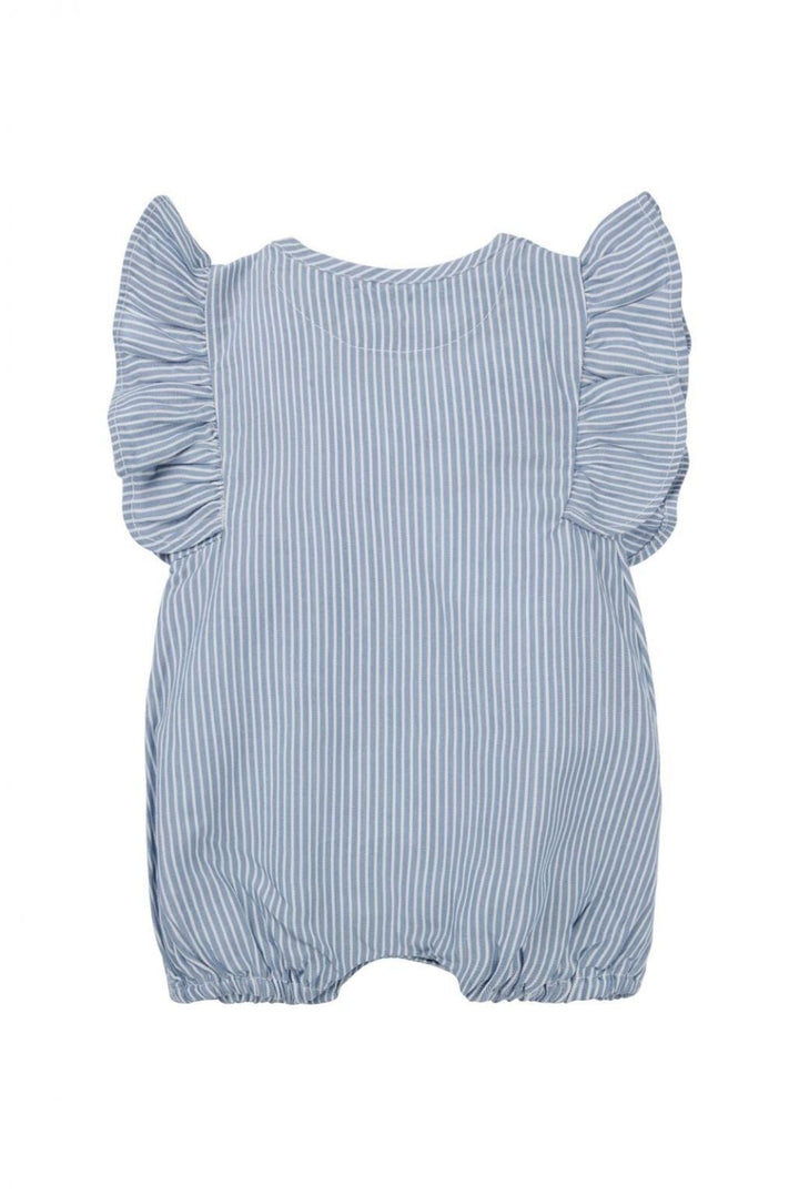 Barboteuse Noppies rayé bleu blanc Mlle et Coco bébé