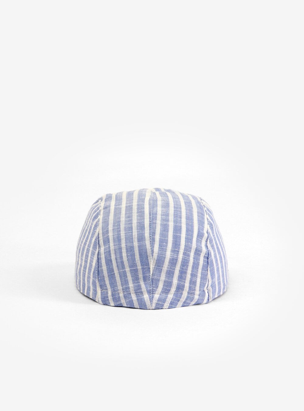  casquette caribou lin bleu rayée compagnie québécoise protection soleil