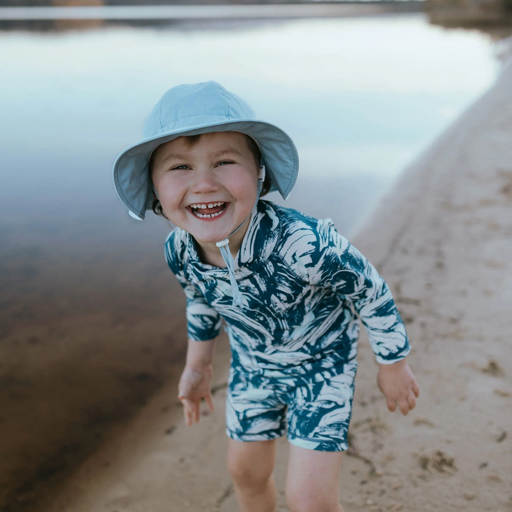 chapeau été coton Jan Jul bleu clair Mlle et Coco