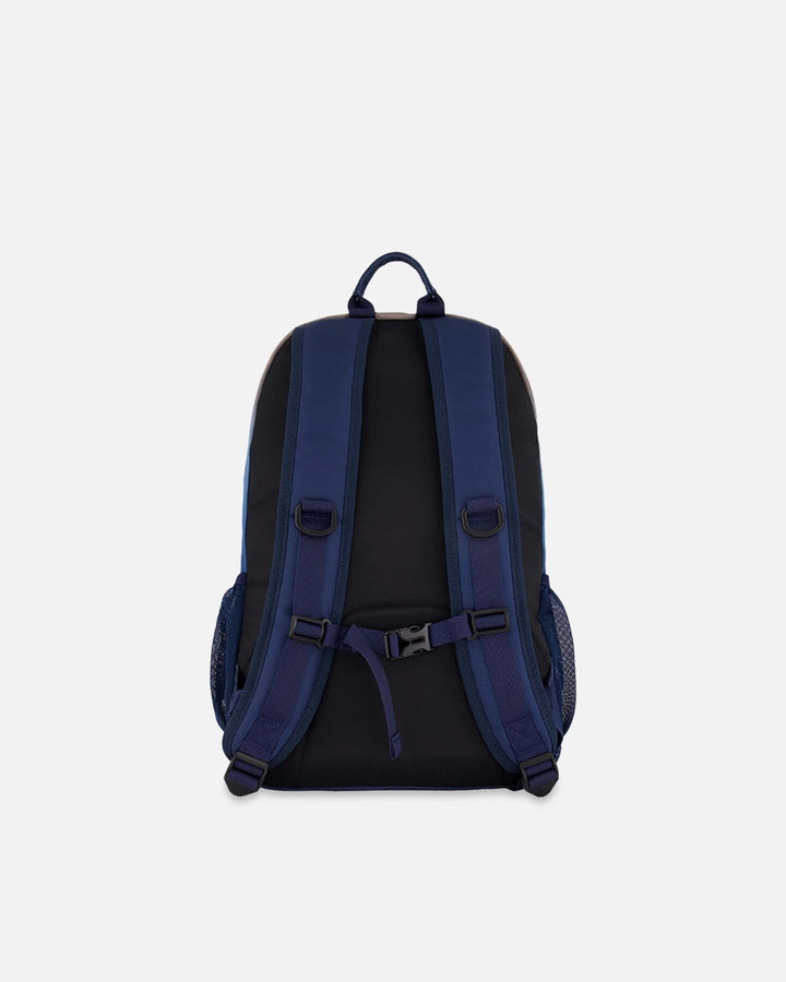 sac dos dégradé bleu beige Deux par Deux accessoire école