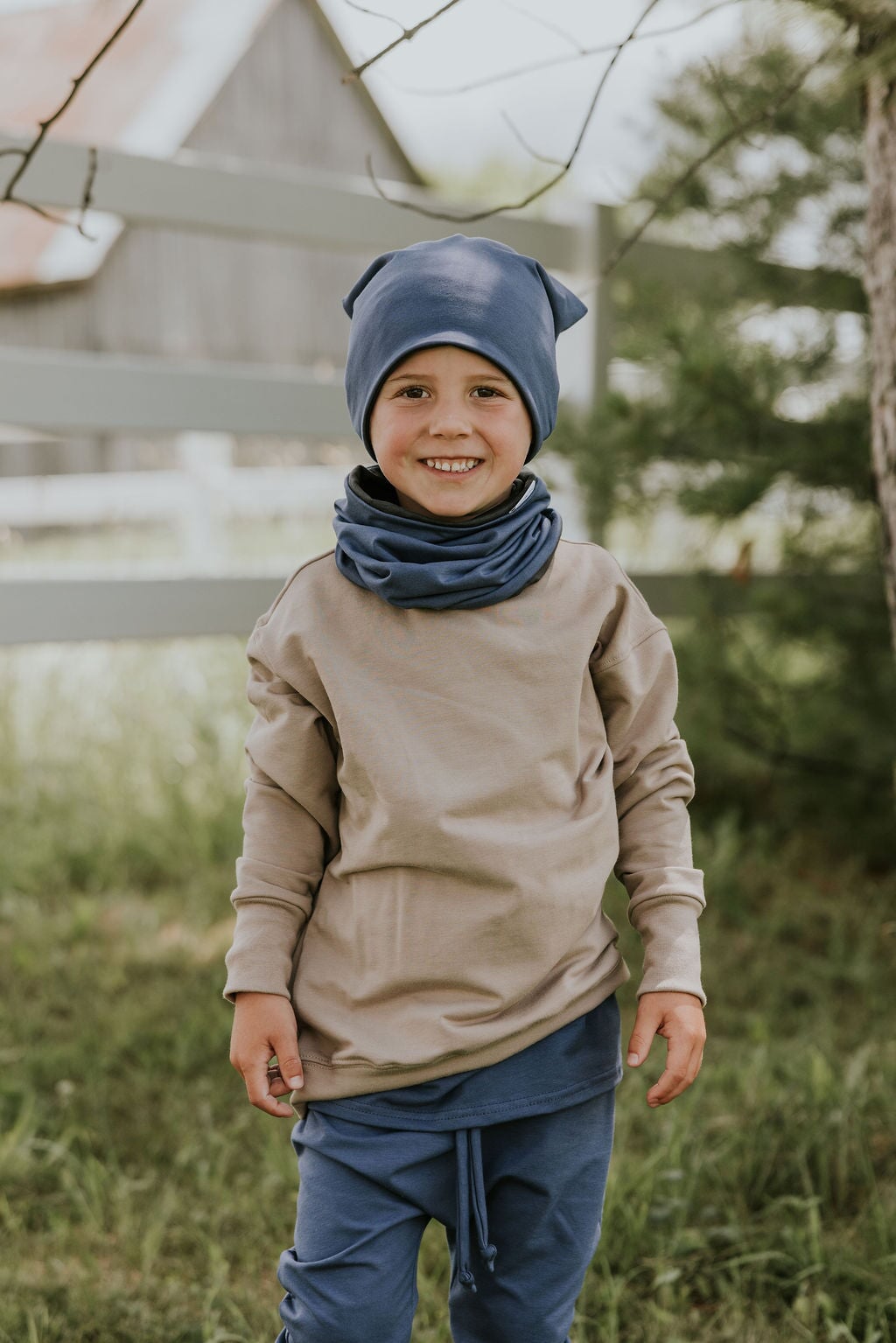 Tuque mi-saison - Bleu français - Zak & Zoé Zak & Zoe 