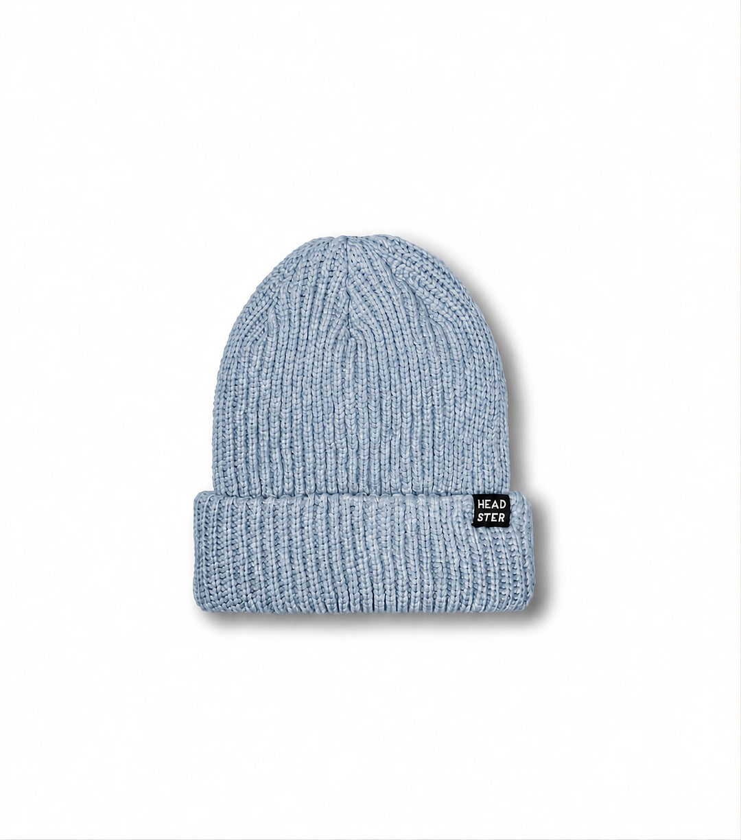 Tuque bonnet minimaliste mi-saison Bleu givré Headster Kids