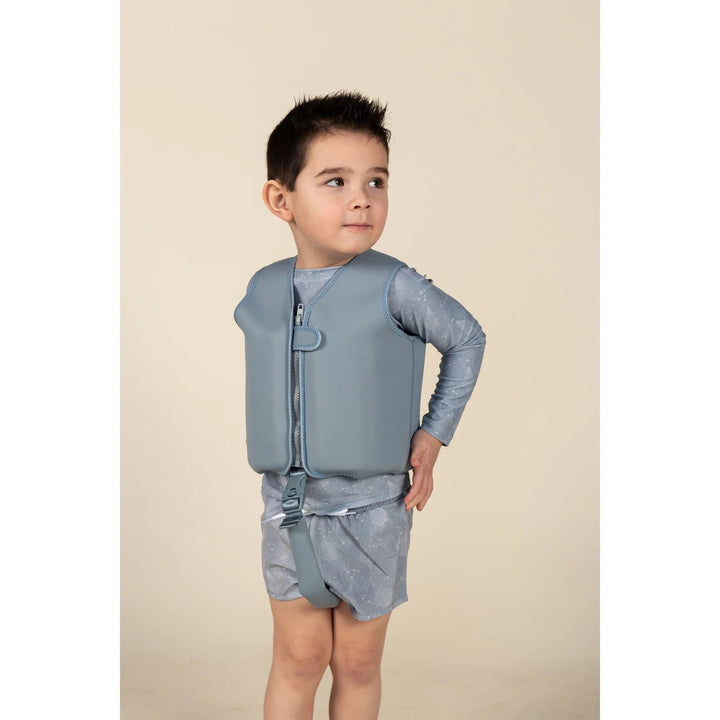 veste de flotaison bleu persan current tyed accessoire piscine enfant