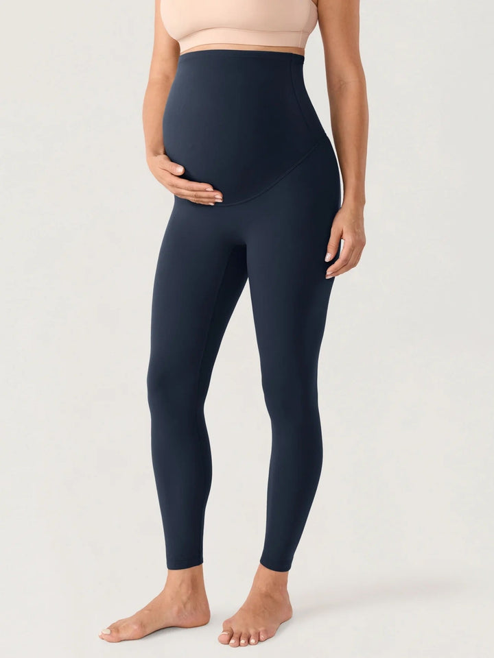 Legging maternite Natrelax Bleu twilight Momanda Mlle et Coco