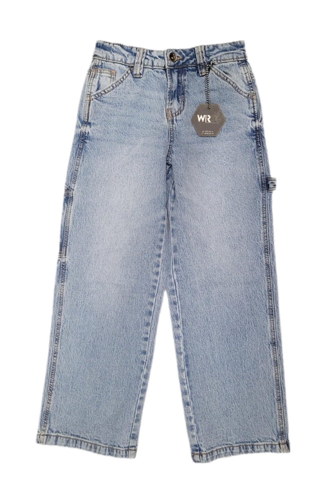 jeans jambe large bleu pâle WRTK Vêtement enfant