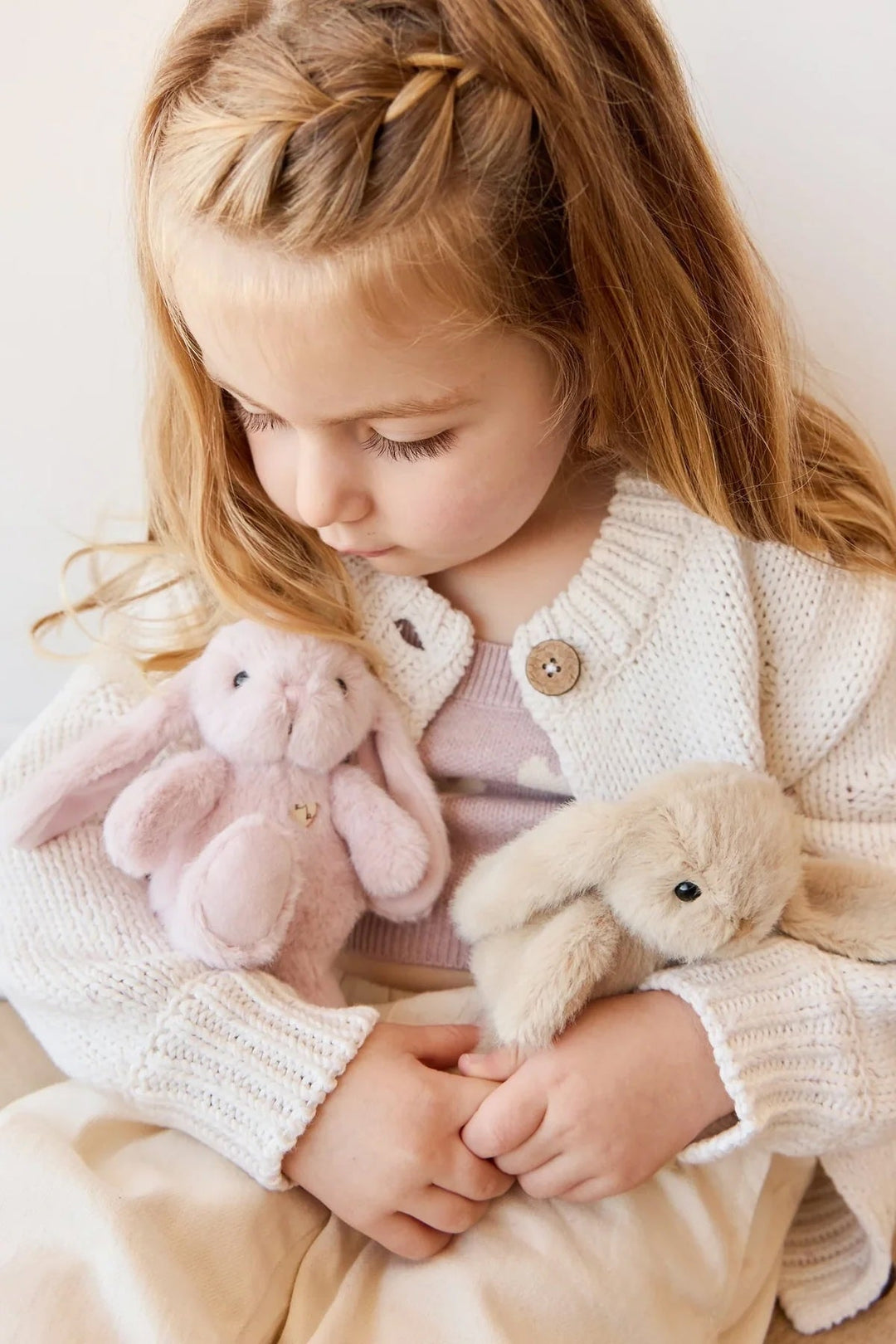 Petite Pénélope blossom lapin peluche Snuggle Bunnies Mlle et Coco