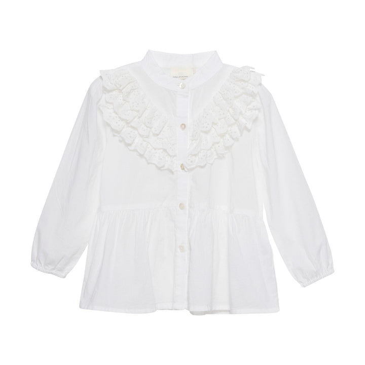 Blouse manches longues - Blanc - En Fant Vêtements (échantillons) En Fant 
