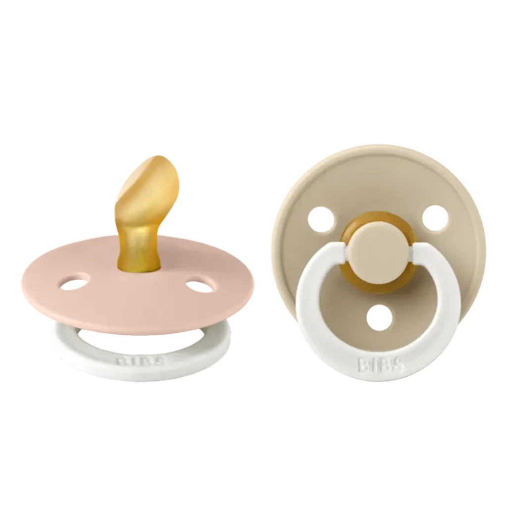 Suce pacifier anatomique (Paquet de 2) - Ivory et sauge phosphorescent - Bibs Accessoires bébés Bibs 